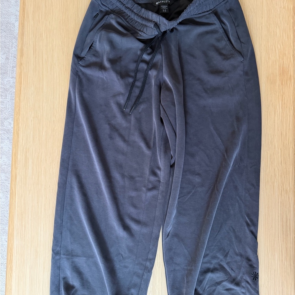 Athleta Women's Black Drawstring Jogger Pants